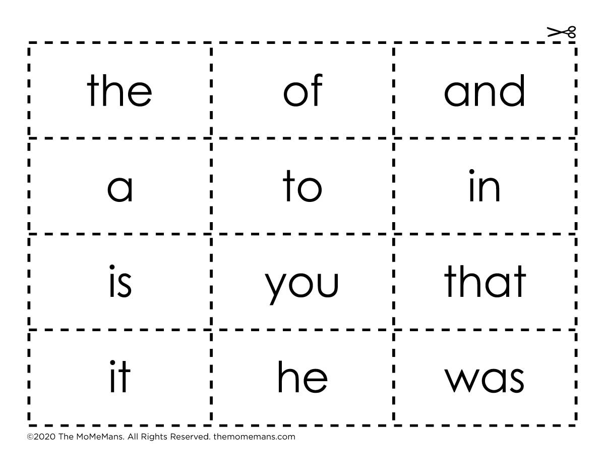 Free* Sight Word The Printable Worksheet | Myteachingstation regarding Free Printable Sight Words