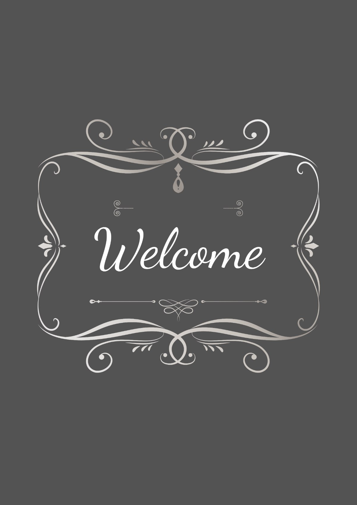 Free Sign Templates, Editable And Printable within Free Printable Welcome Sign Template