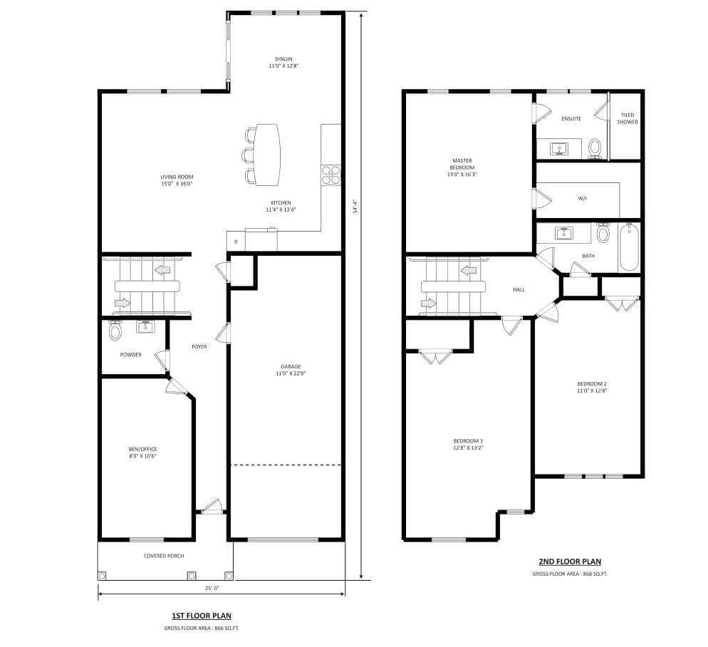 Free Simple Two-Story House Plans regarding Free Printable Small House Plans