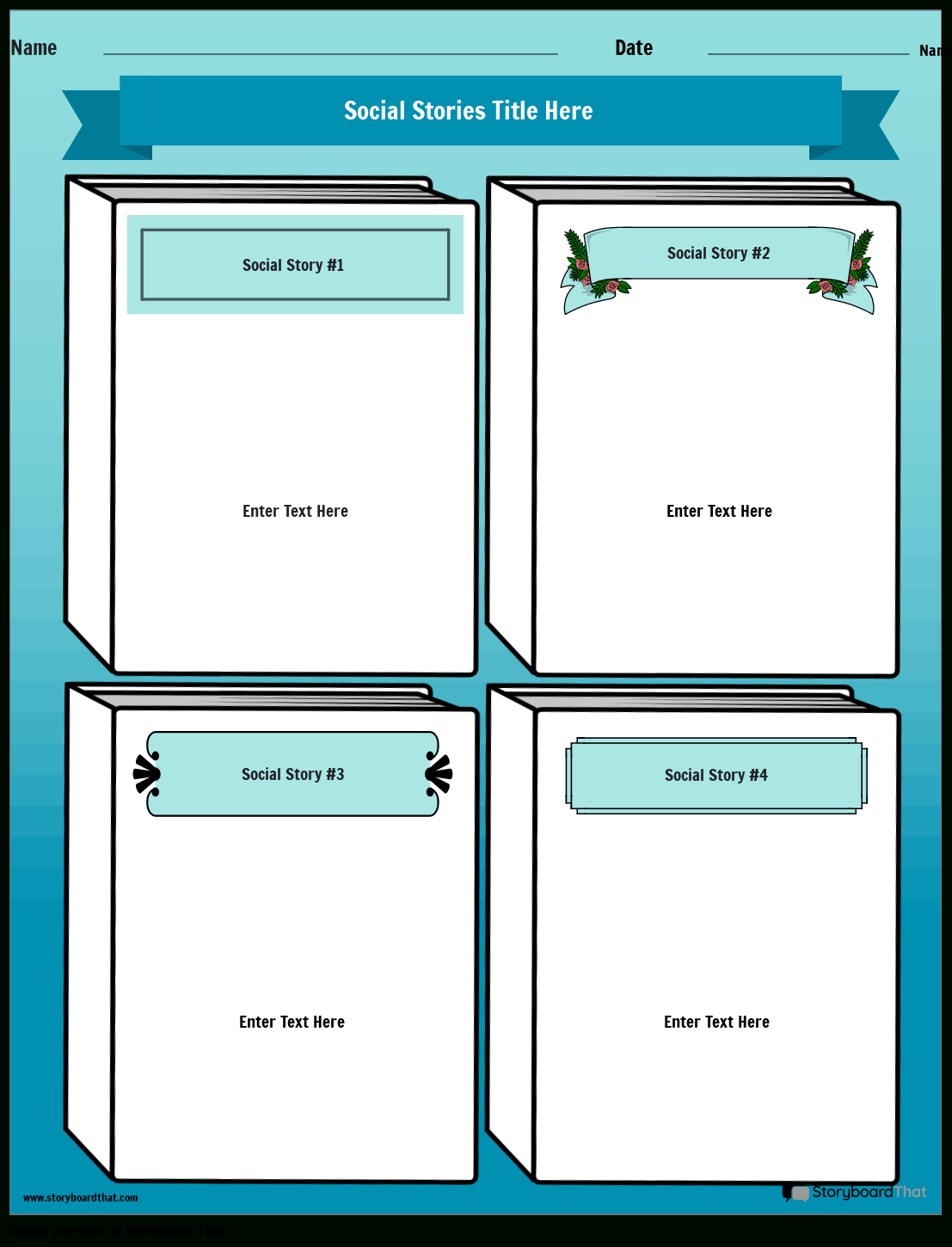 Free Social Story Templates: Create & Customize Easily inside Free Printable Social Story Template