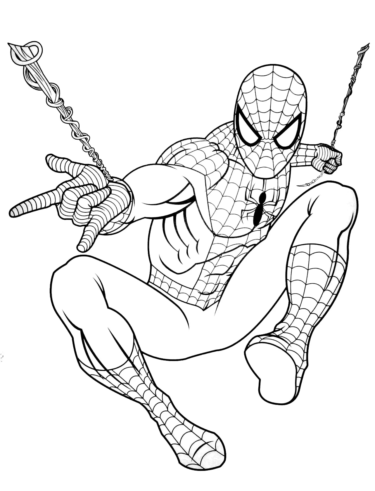Free Spiderman Drawing To Print And Color - Spider-Man Coloring Pages within Free Printable Spiderman Coloring Pages
