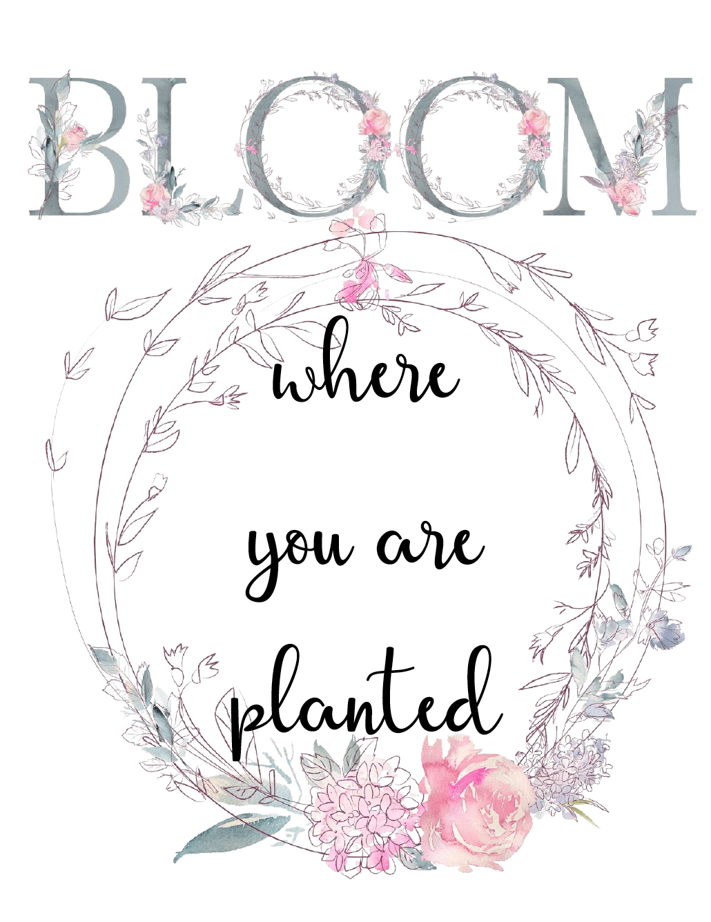 Free Spring Printables: Brighten Up Your Home regarding Free Printable Spring Decorations