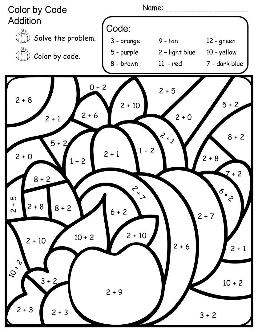 Free Thanksgiving Math &amp;amp;Amp; Literacy Worksheets For Kindergarten with Math Worksheets Thanksgiving Free Printable