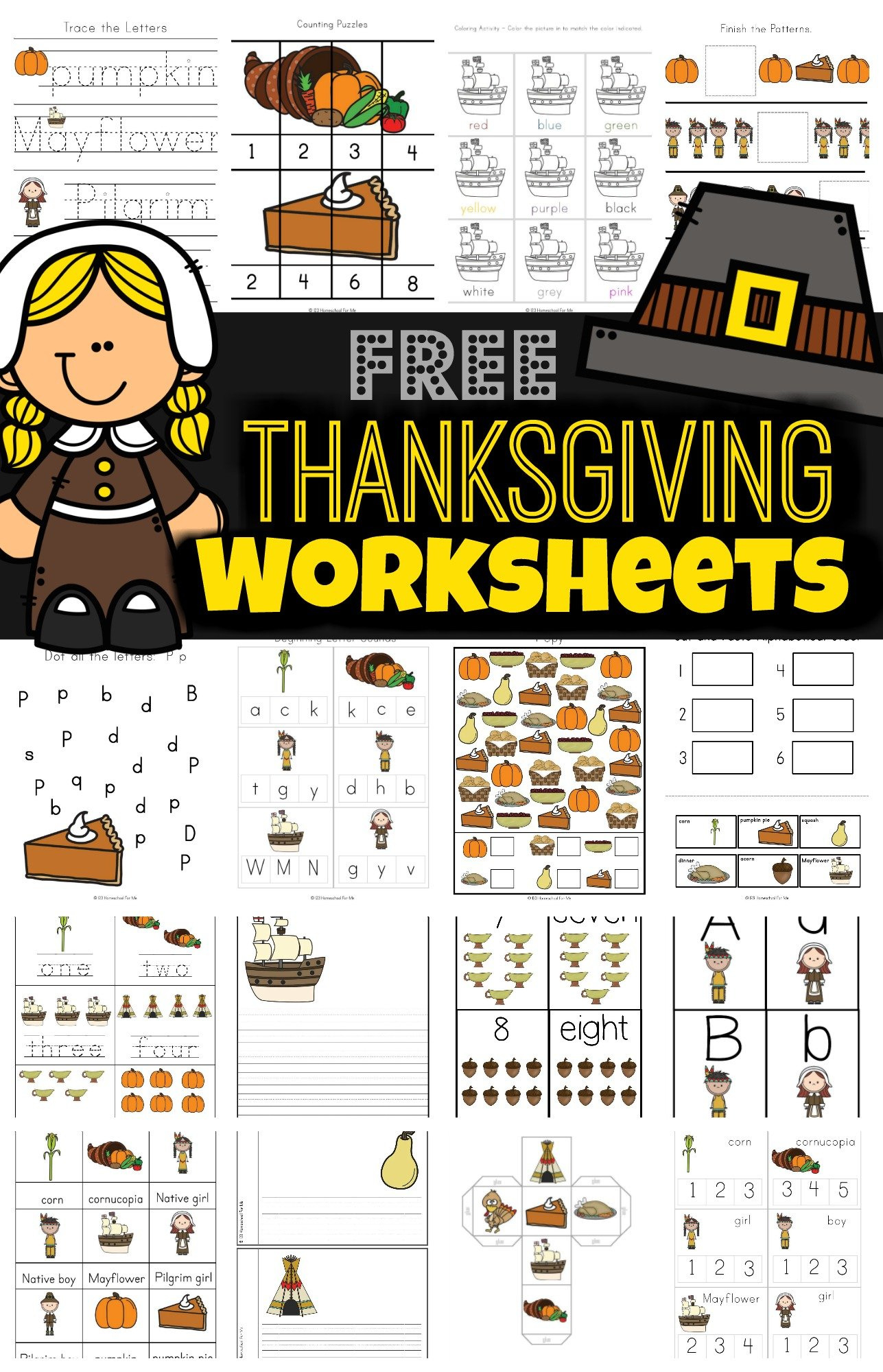 Free Thanksgiving Worksheets For Kids - Worksheets Library throughout Free Printable Thanksgiving Worksheets For Middle School