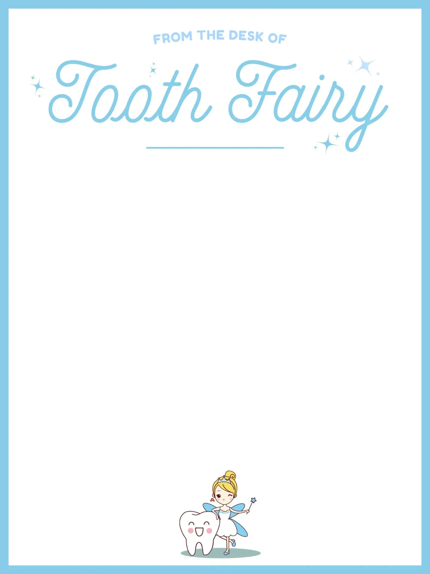 Free Tooth Fairy Letter Generator | Create Magical Letters In Seconds within Free Printable Tooth Fairy Pictures
