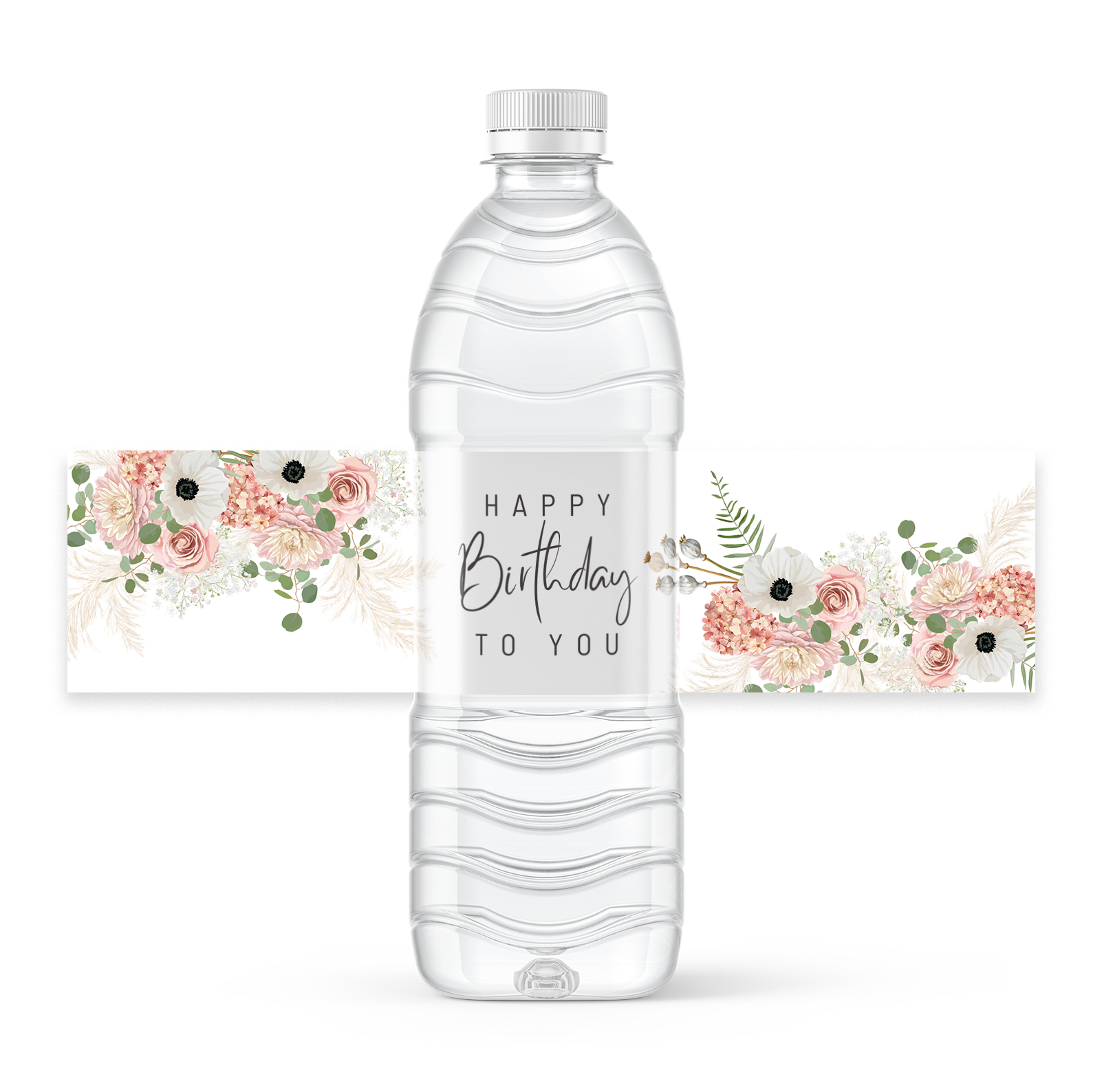 Free Water Bottle Label Templates For Word, Canva, Adobe -- Learn regarding Free Printable Water Bottle Label Template
