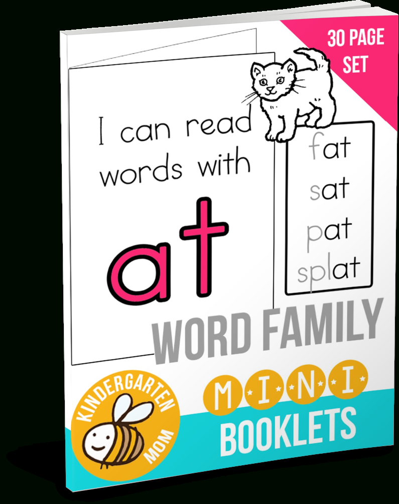 Free Word Family Mini Bookreaders regarding Free Printable Word Family Mini Books
