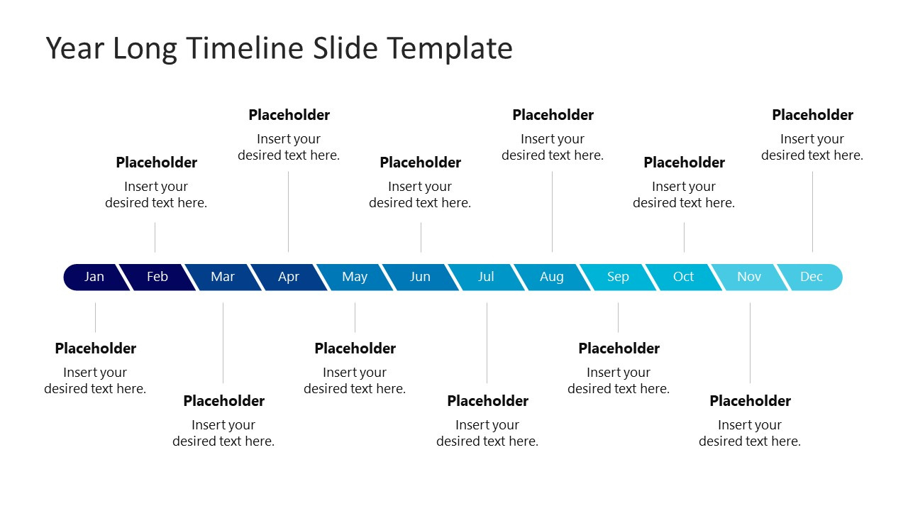 Free Year Long Timeline Template inside Free Timeline Creator Printable