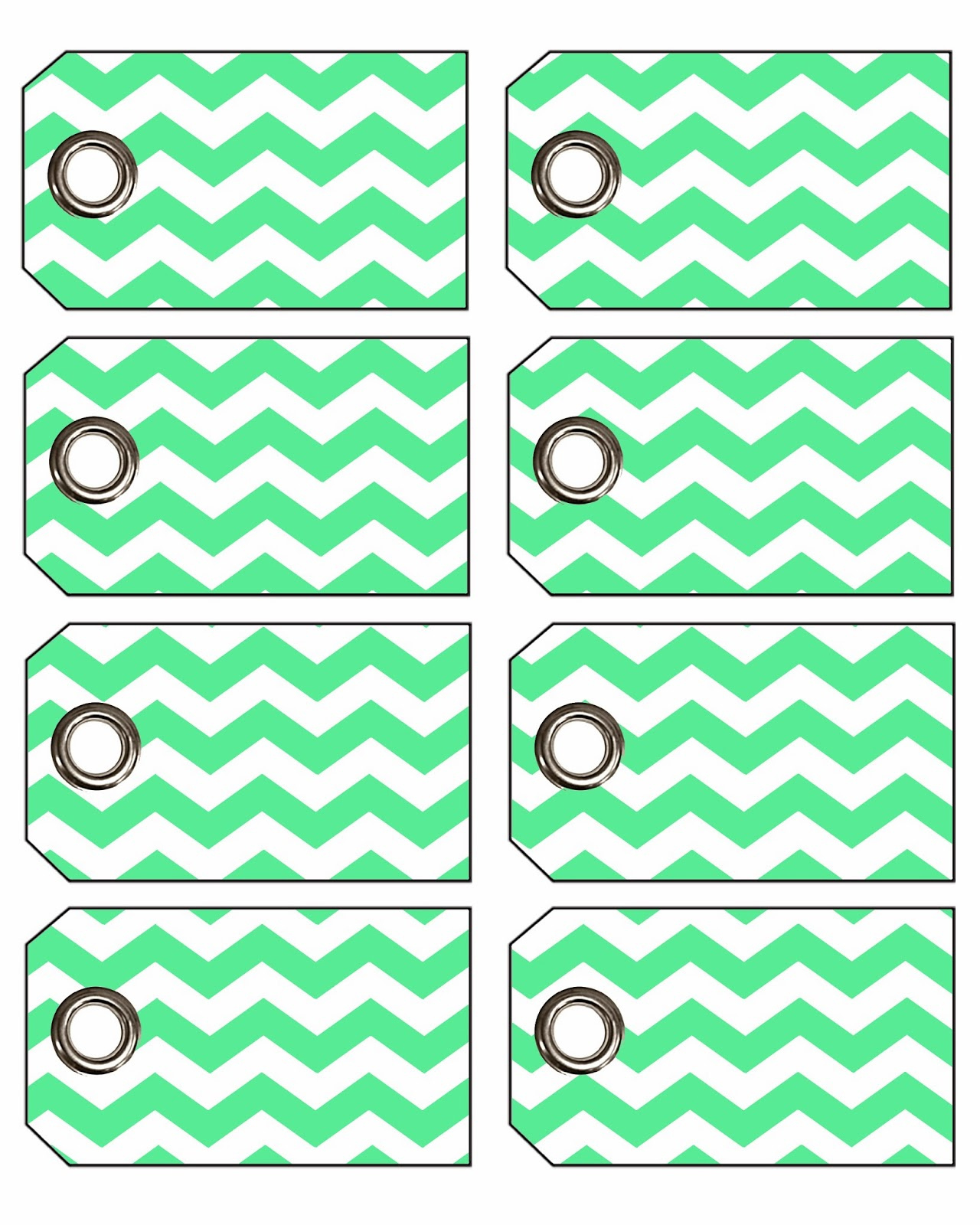 Freebie Week: Chevron Gift Tags With Eyelets! throughout Free Printable Chevron Labels