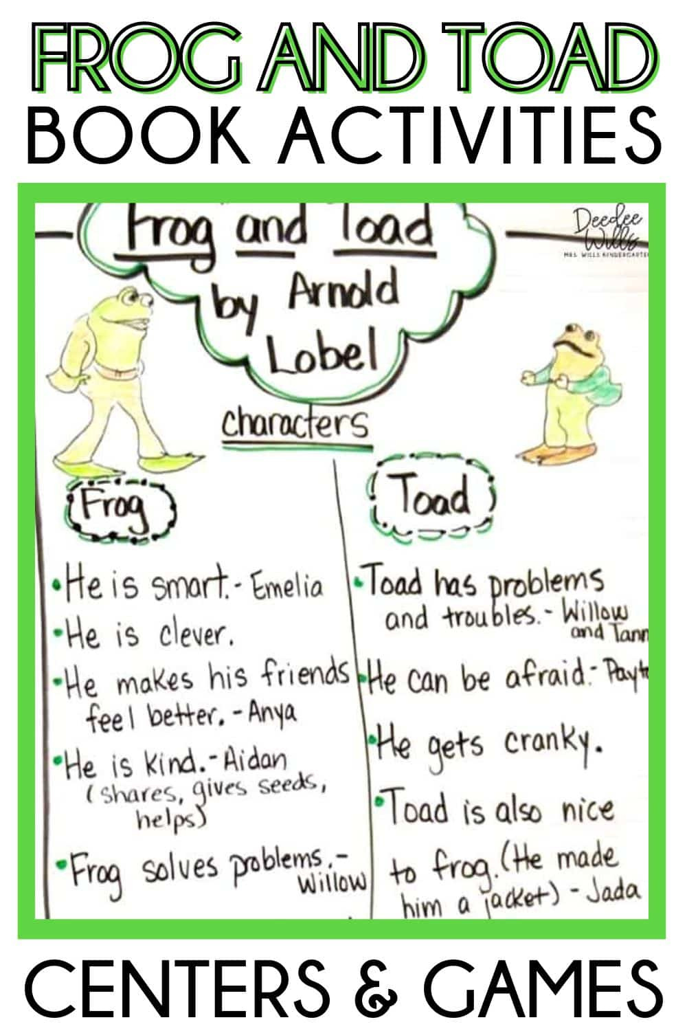 Frog &amp;amp;Amp; Toad Are Friends Read Aloud Book Study Companion pertaining to Free Frog And Toad Are Friends Printables