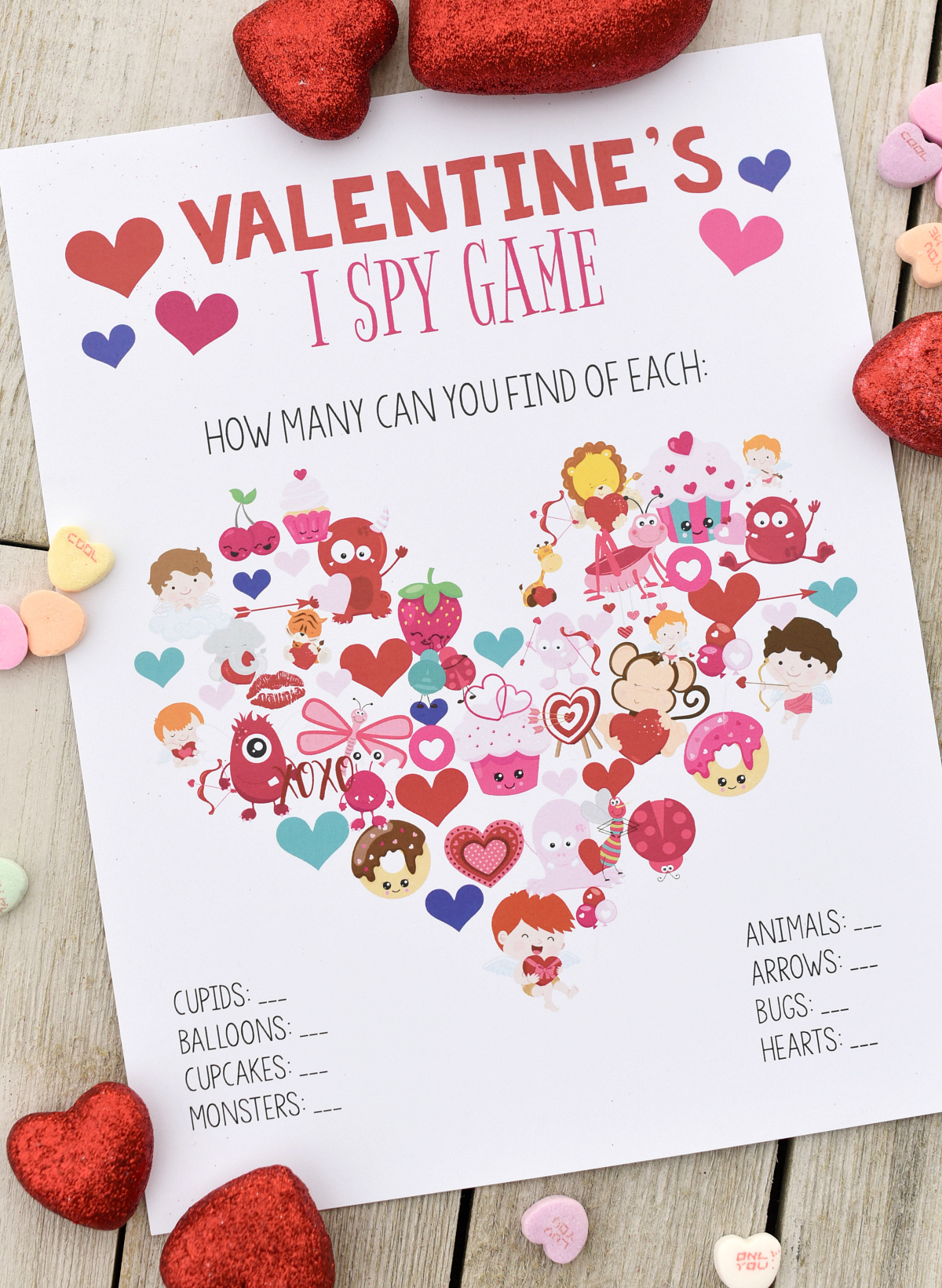 Fun Valentine Games To Print & Play – Fun-Squared inside Free Printable Valentine Game