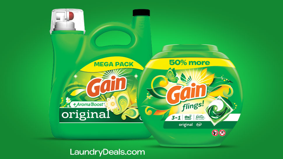 Gain Laundry Deals: Save Big With Our Unbeatable Discounts with Free All Detergent Printable Coupons