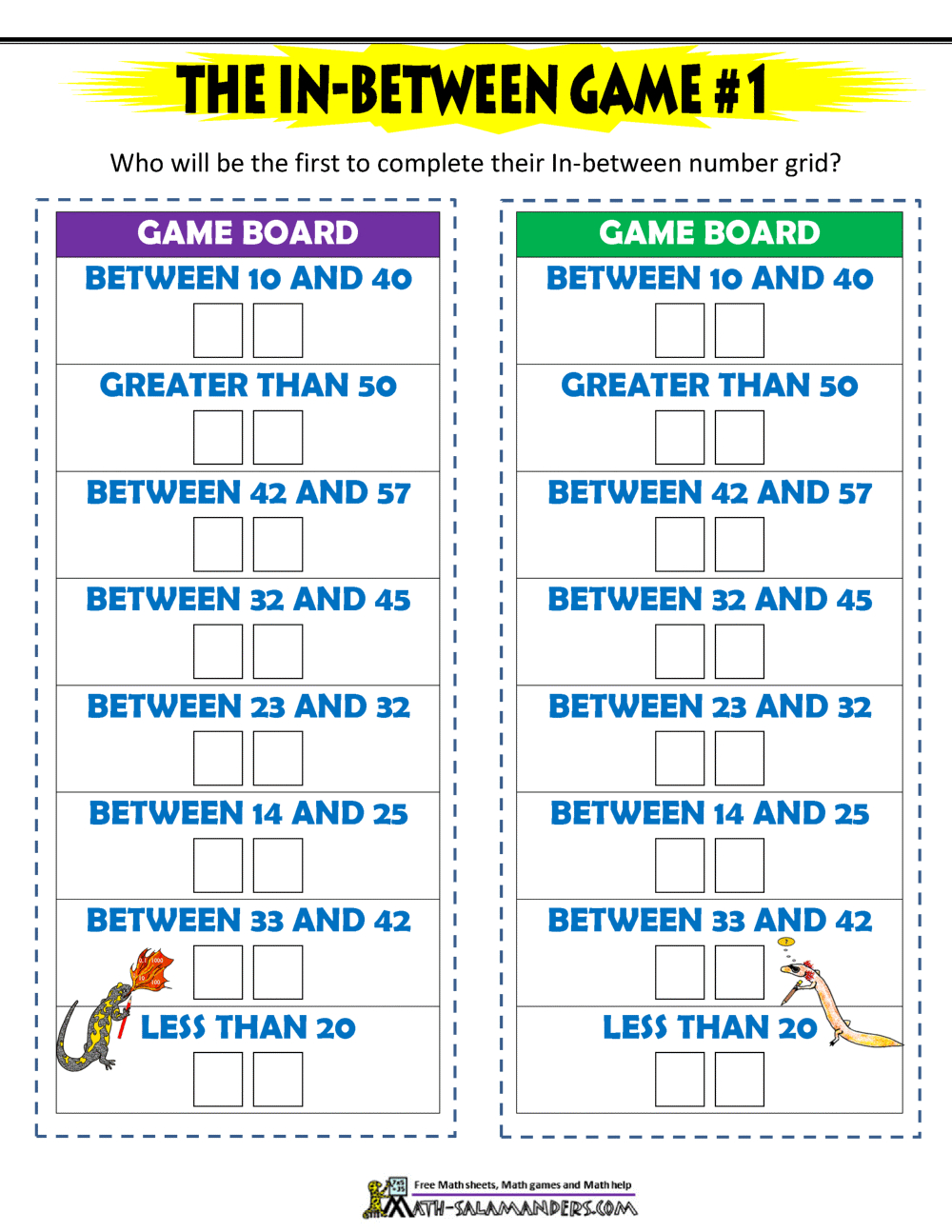 Games To Teach Place Value inside Place Value Game Printable Free