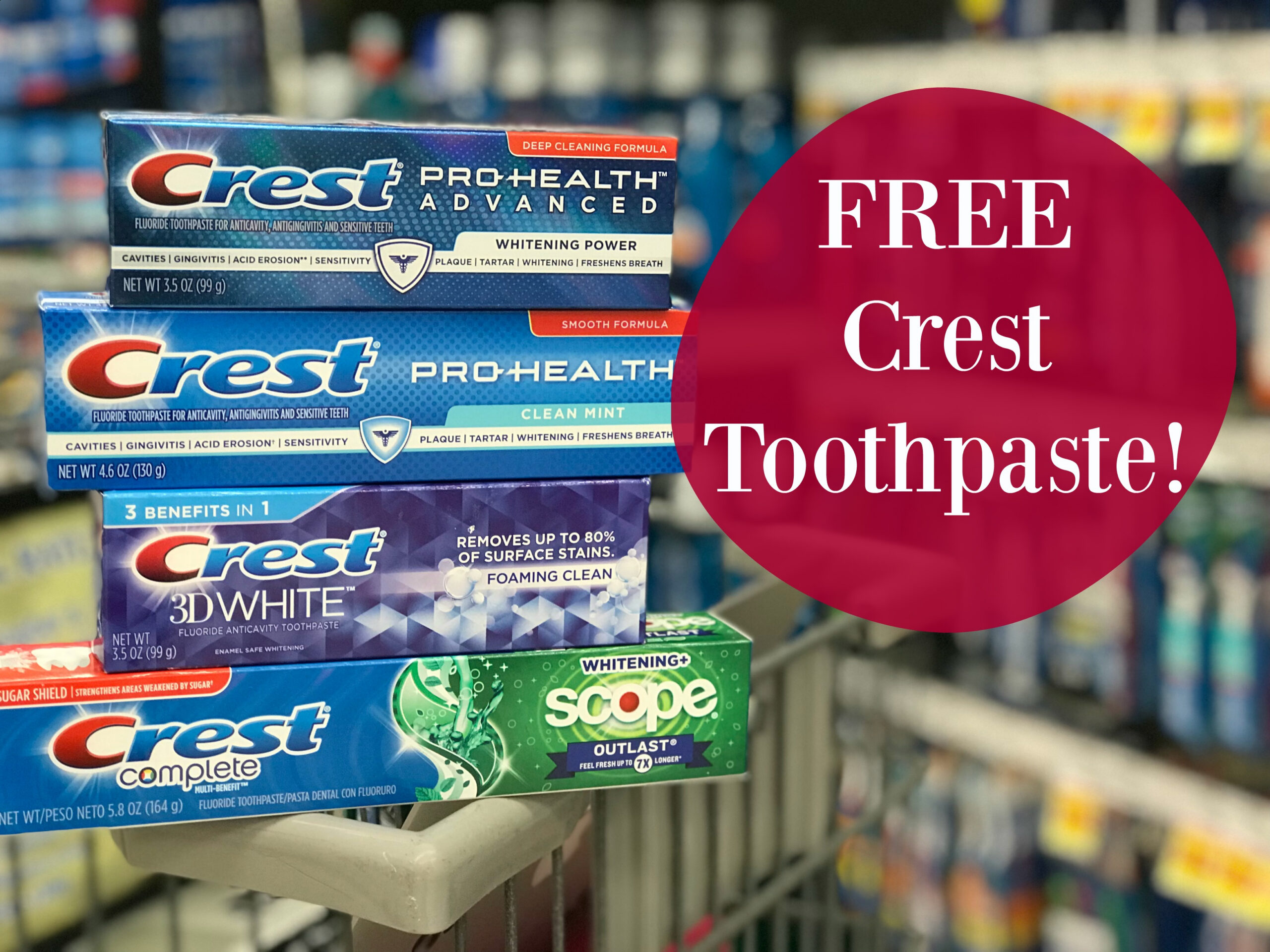 Get Free Crest Toothpaste During Our Buy 5, Save $5 Kroger Mega inside Free Printable Crest Coupons