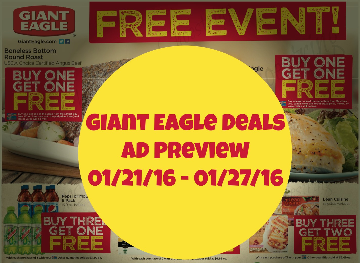 Giant Eagle Ad Preview 01/21/16 - 01/27/16 - Sisters Shopping Farm with regard to Free Printable Giant Eagle Coupons