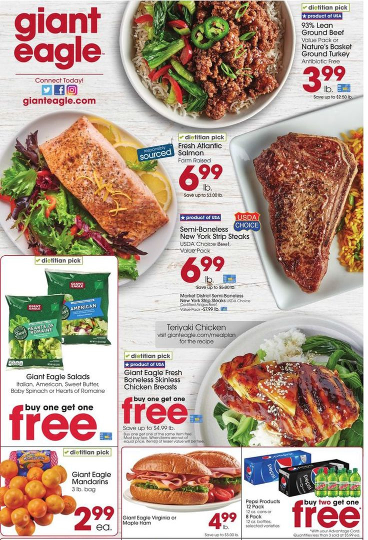 Giant Eagle Weekly (10/9/25 - 10/15/25) Ad Preview within Free Printable Giant Eagle Coupons
