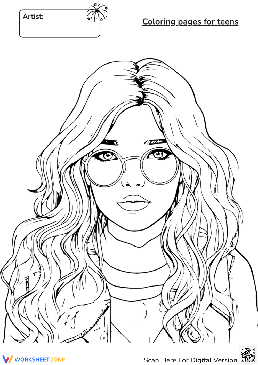 Grade 7 Coloring Pages For Teens (Printables) | Worksheetzone Coloring intended for Free Printable Coloring Pages For Teens