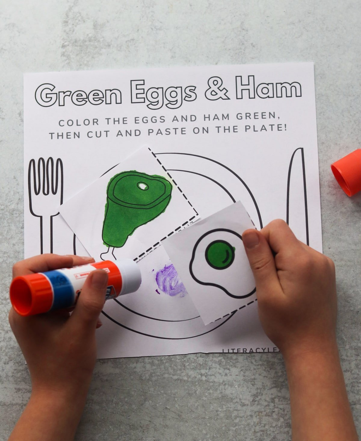 Green Eggs & Ham Printable Worksheet - Literacy Learn pertaining to Green Eggs And Ham Free Printables