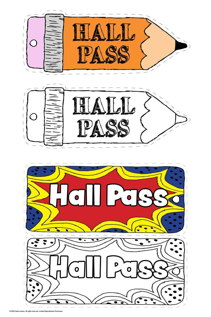 Hall Pass Templates Hall Pass Ideas Elementary Teacher Hall Pass inside Free Printable Hall Pass Template
