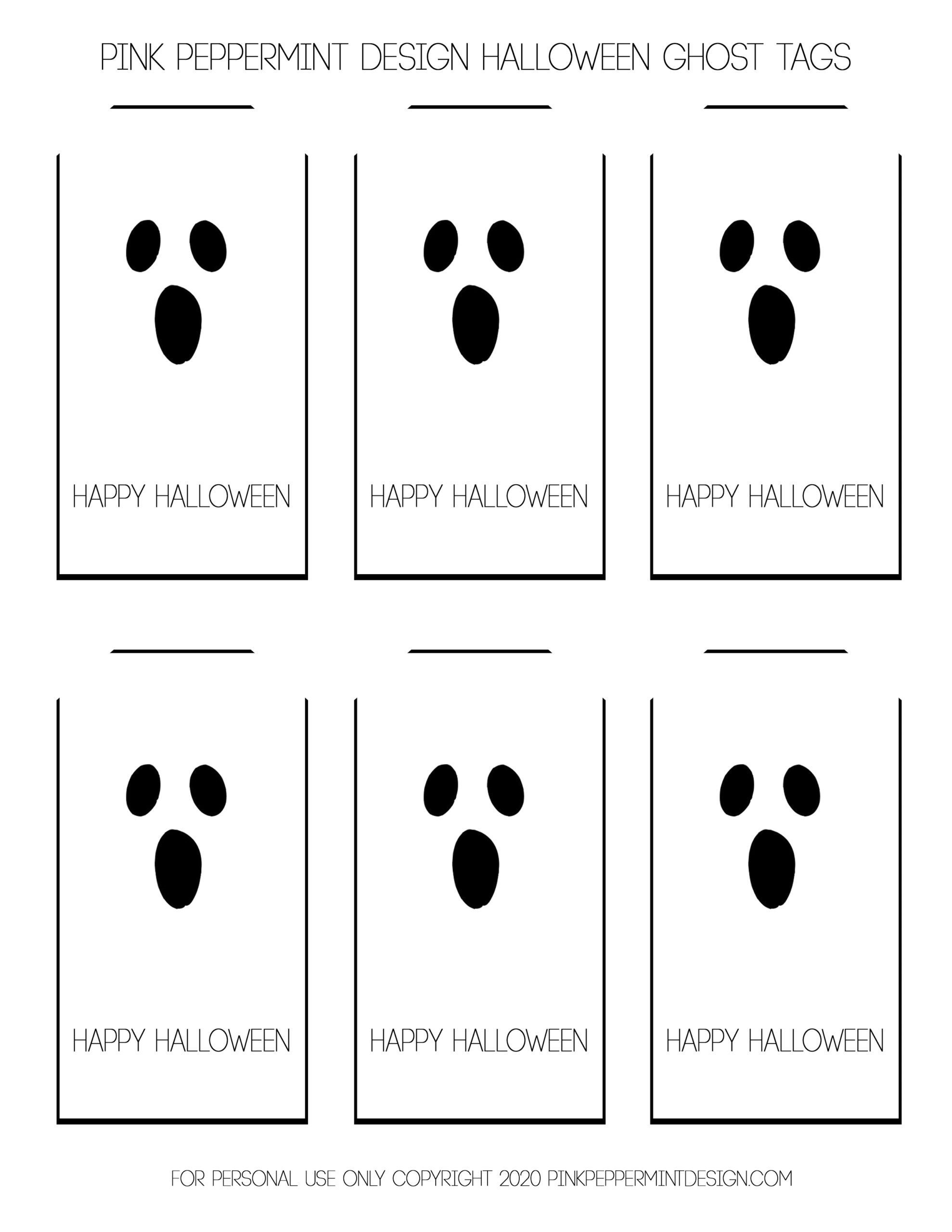 Halloween Tags Free Printable For Soap Labels Free Printable Happy in Free Printable Halloween Tags
