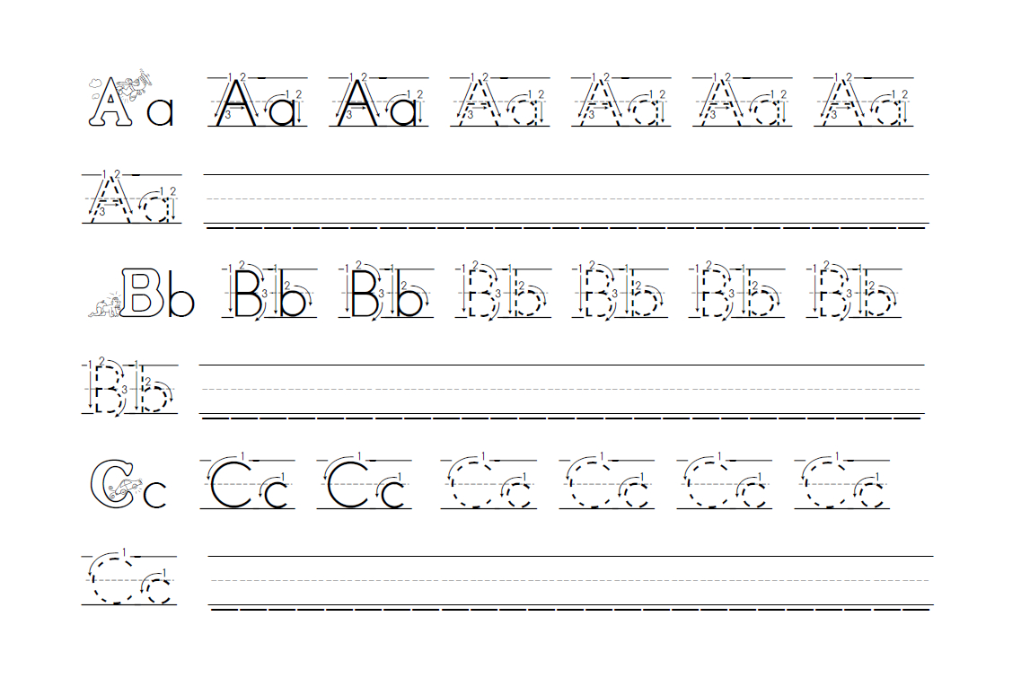 Handwriting Practice Sheets - Free Handwriting Worksheets - 3 with Free Printable Worksheets Handwriting Practice