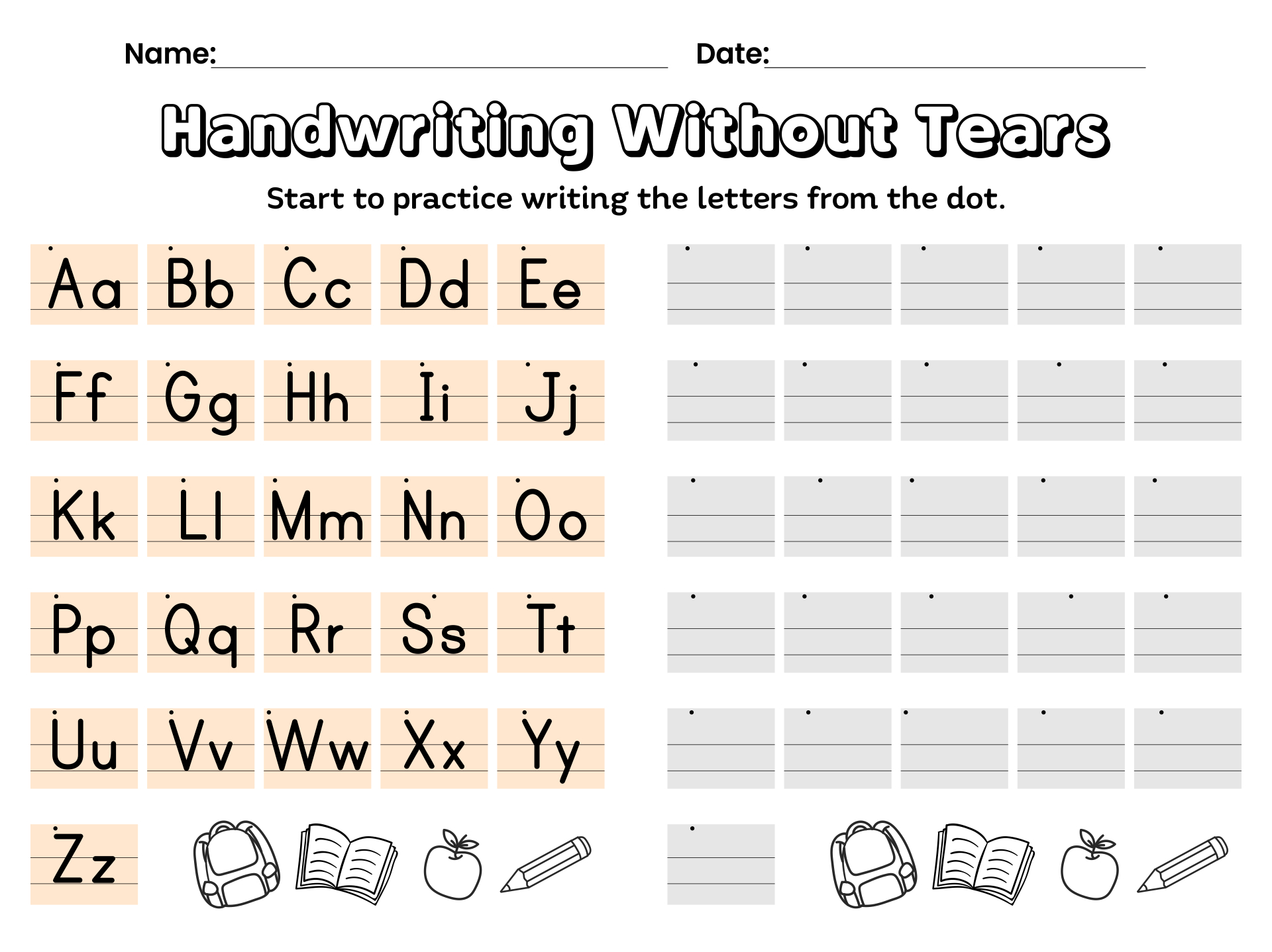 Handwriting Without Tears Tracing Worksheets - Worksheets Library throughout Handwriting Without Tears Worksheets Free Printable