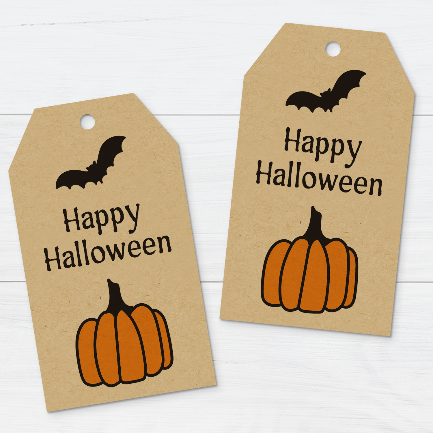 Happy Halloween Gift Tags - Free Printable Download with regard to Free Printable Pumpkin Gift Tags