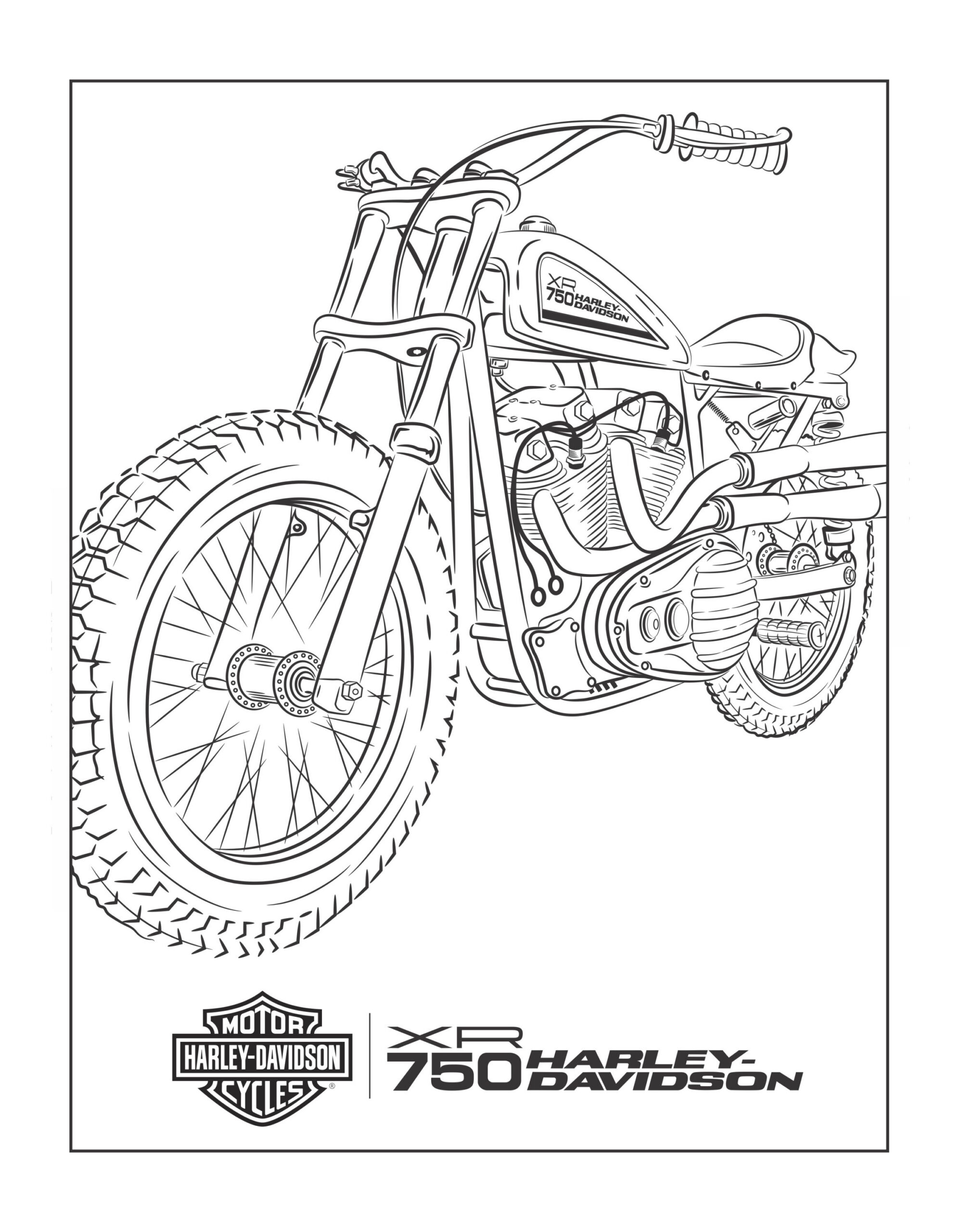 Harley Coloring Pages For Kids | H-D Florida Group in Free Printable Harley Davidson Coloring Pages