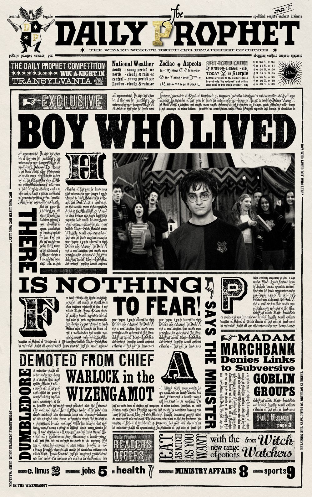 Harry Potter Printable Posters Free - Printable Party Favors within Free Printable Harry Potter Posters