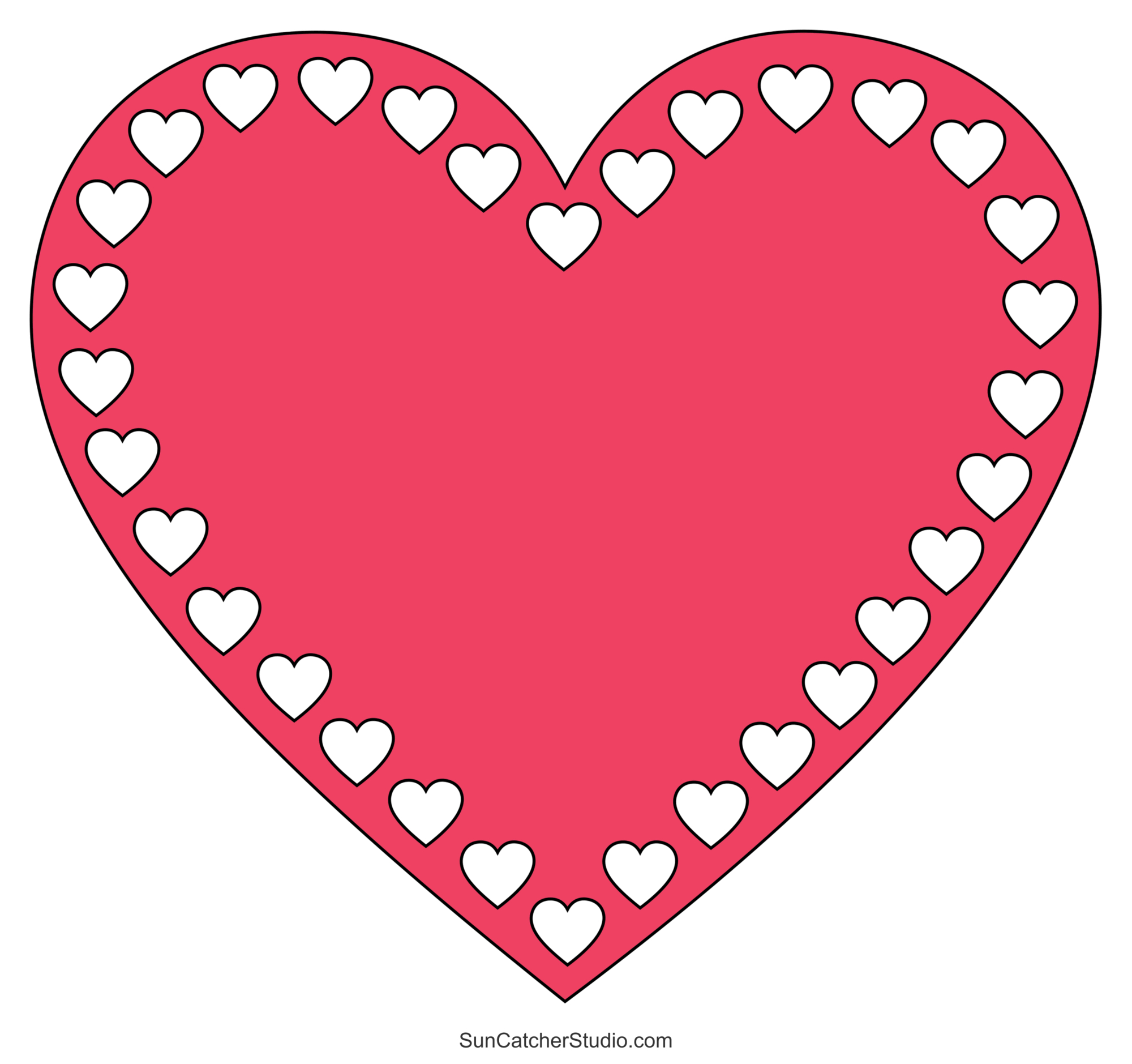 Heart Patterns (Free Printable Valentines Day Clip Art) – Free intended for Free Printable Valentine Heart Patterns