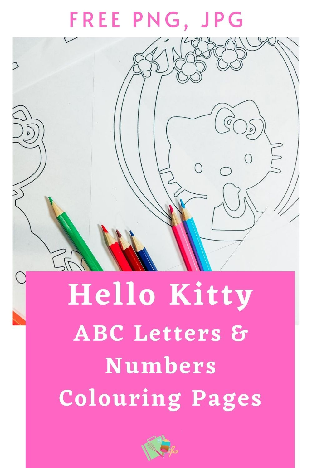 Hello Kitty Colouring Pages (Letters &amp;amp; Numbers) ⋆ Extraordinary Chaos with regard to Free Printable Hello Kitty Alphabet Letters