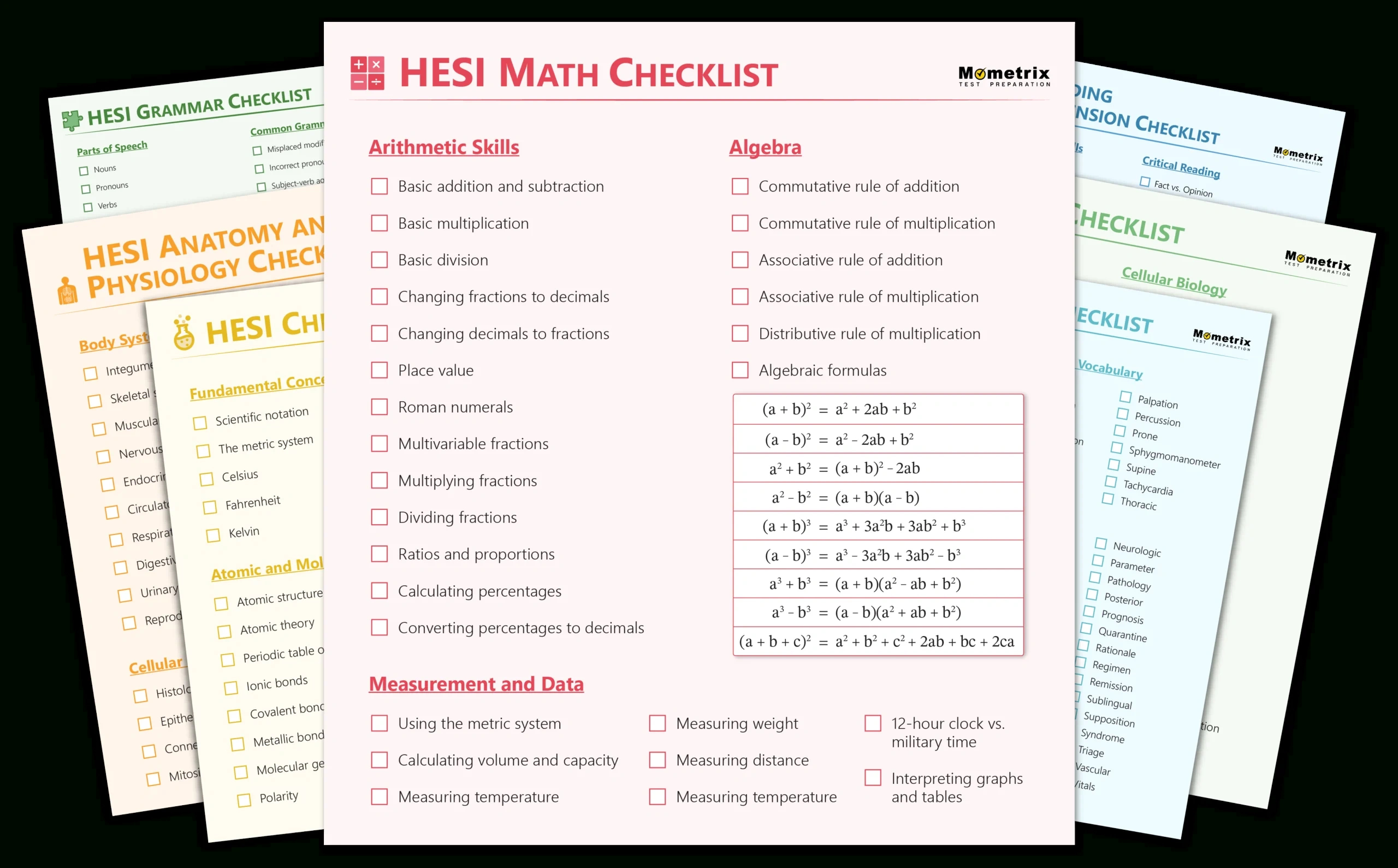 Hesi A2 Checklist Pdfmometrix Test Preparation for Free Printable Hesi Study Guide