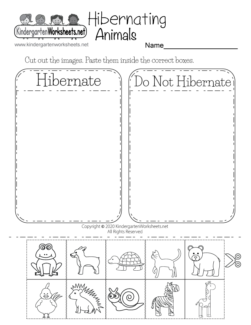 Hibernating Animals Worksheet - Free Printable, Digital, &amp;amp; Pdf intended for Free Printable Hibernation Worksheets