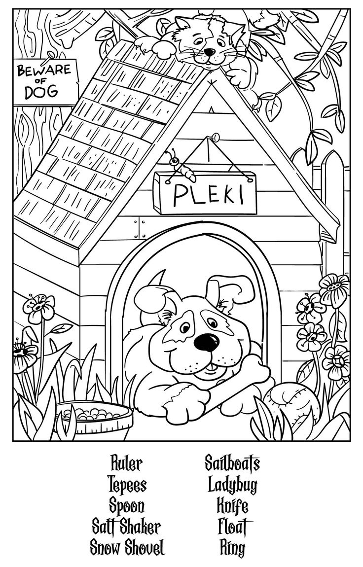 Hidden Pictures For Adults - 10 Free Pdf Printables | Printablee throughout Free Printable Hidden Pictures For Adults Pdf