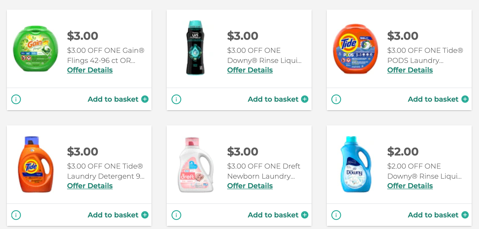 High Value Printable P&Amp;G Coupons - Worksheets Library intended for Free All Detergent Printable Coupons