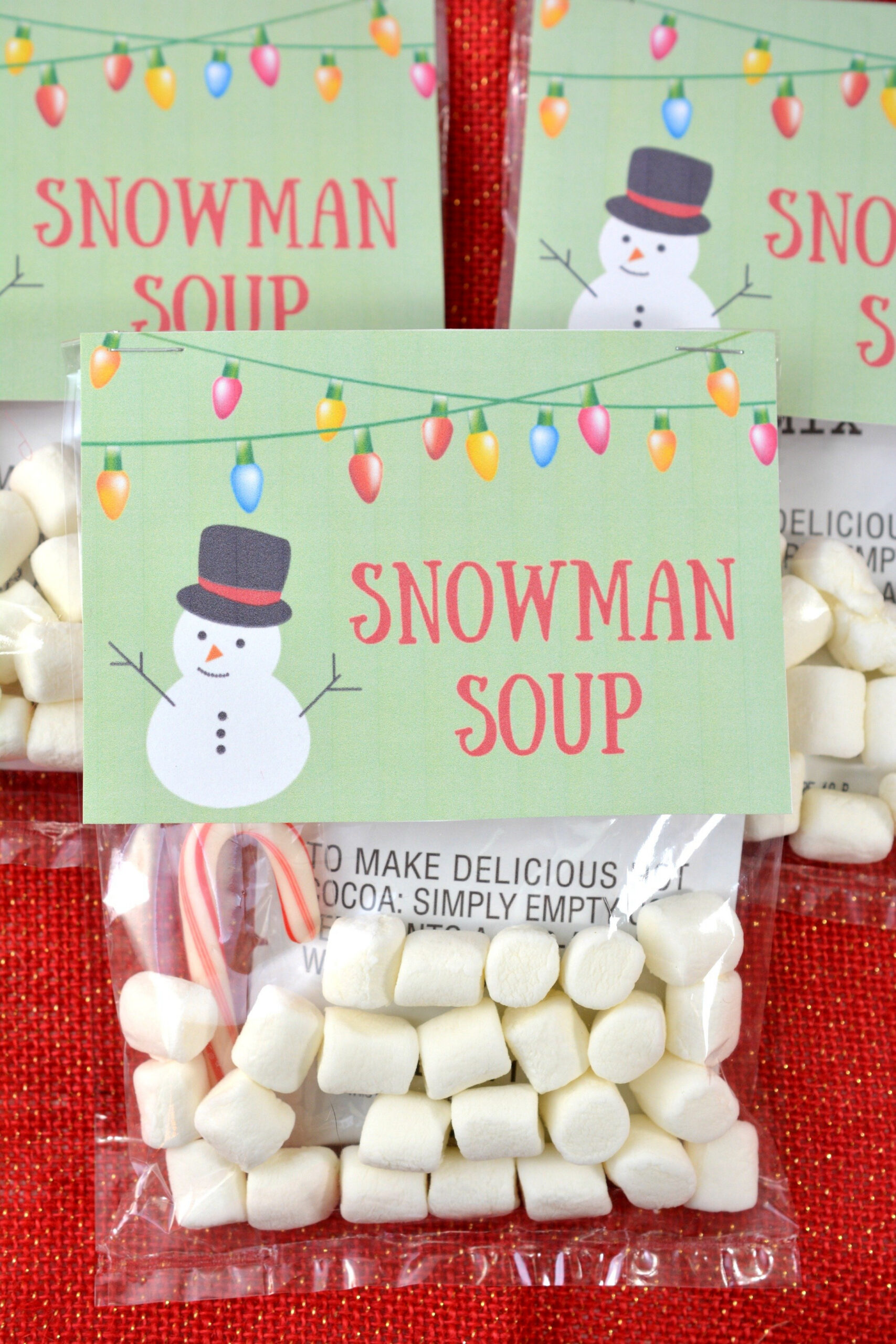 Homemade Holiday Gift Idea: Snowman Soup With Free Printable inside Snowman Soup Free Printable