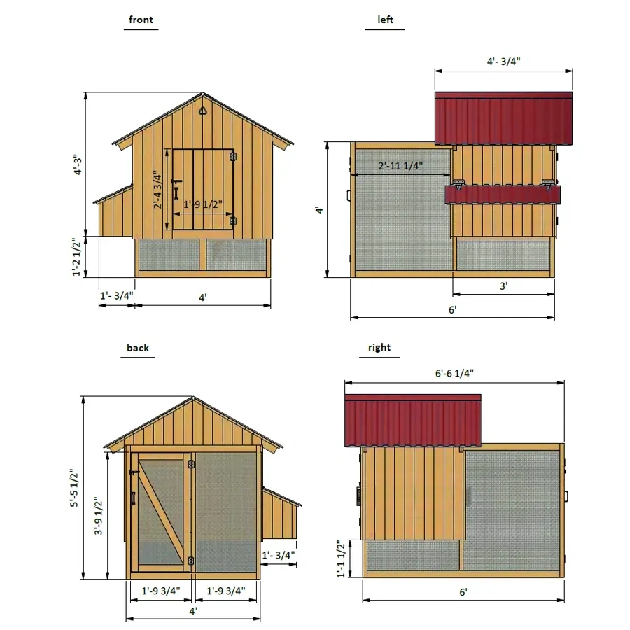 How To Build A Chicken Coop - Easy Coops™ throughout Free Printable Chicken Coop Plans