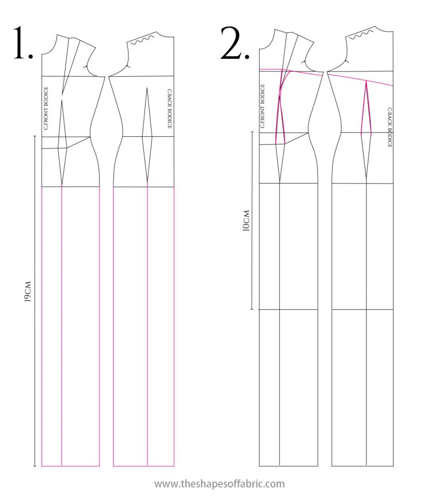 How To Draft Patterns For Diy Barbie Clothes - The Shapes Of Fabric throughout Barbie Dress Patterns Free Printable Pdf