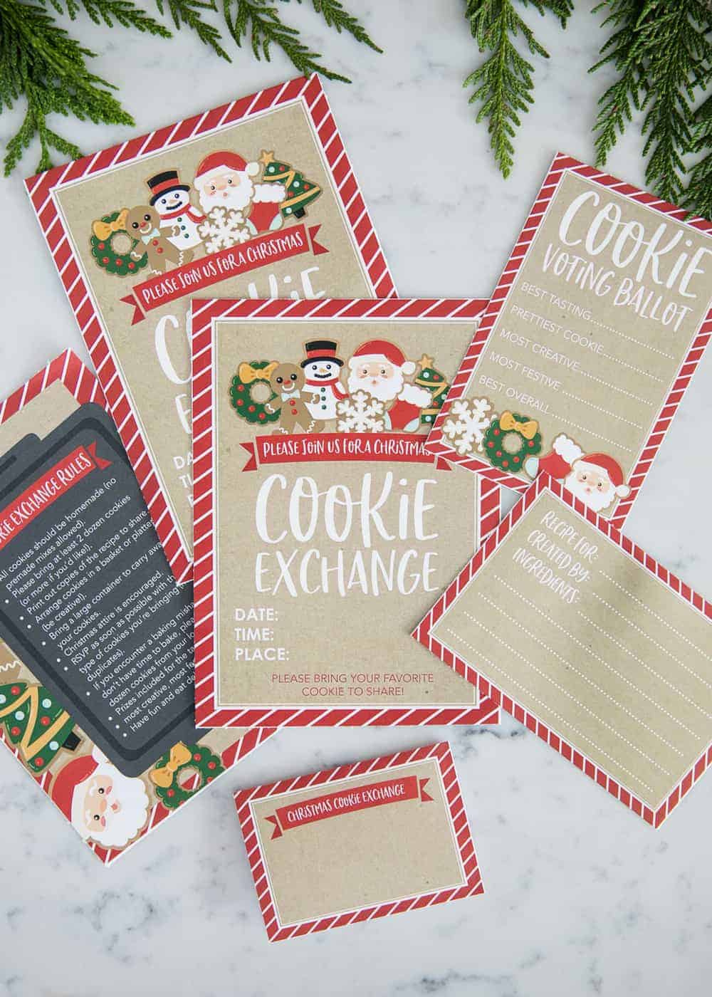 How To Host A Cookie Exchange (W/ Free Printables!) - I Heart Naptime with regard to Free Christmas Cookie Exchange Printable Invitation