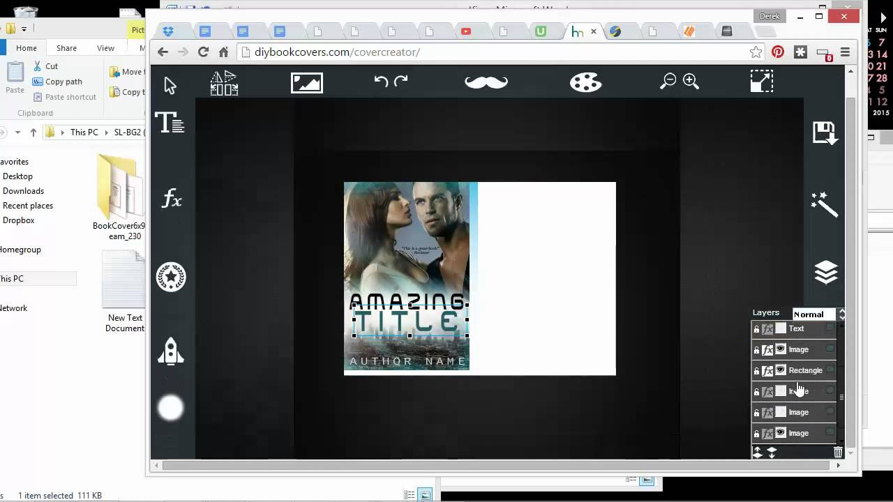 How To Make A Full Print Book Cover With Free Online Tools (Calculating  Spine Width And More) with regard to Make A Printable Picture Book Online Free