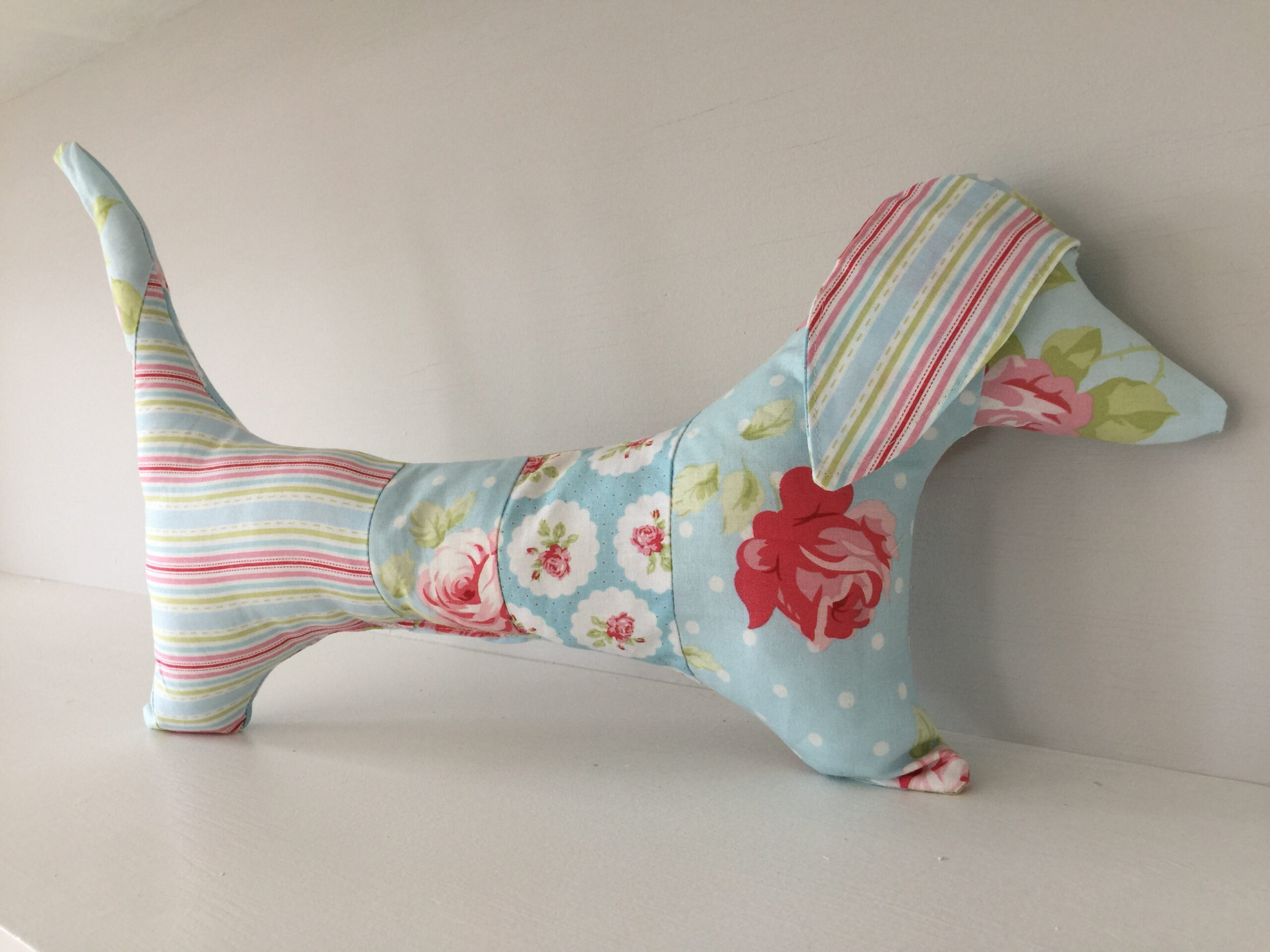 How To Sew A Stuffed Dachshund Dog With Free Pattern - Sewspire for Free Printable Dachshund Sewing Pattern