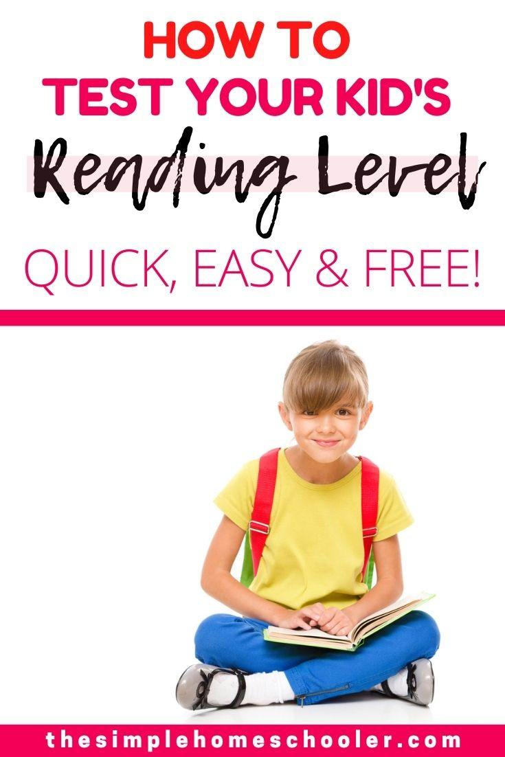 How To Test Reading Level Online: The Ultimate Guide - The Simple with Free Printable Reading Level Assessment Test