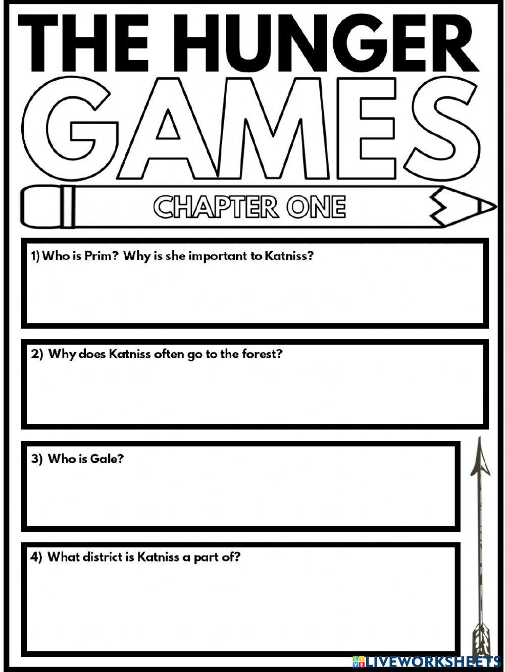 Hunger Games Lessons: Free Printables For The Hunger Games Movie within Hunger Games Free Printable Worksheets
