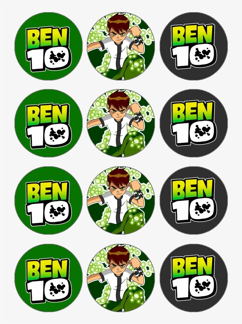 Imprimible De Ben 10 6 794×1,123 Pixels Ben - Ben 10 Cupcake for Free Printable Ben 10 Cupcake Toppers