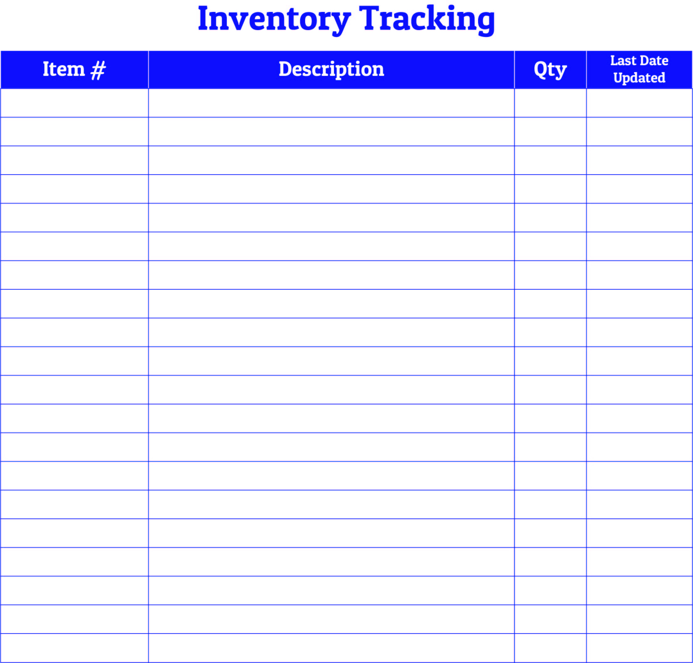 Inventory Log Sheet - 10 Free Pdf Printables | Printablee within Free Printable Inventory Sheets