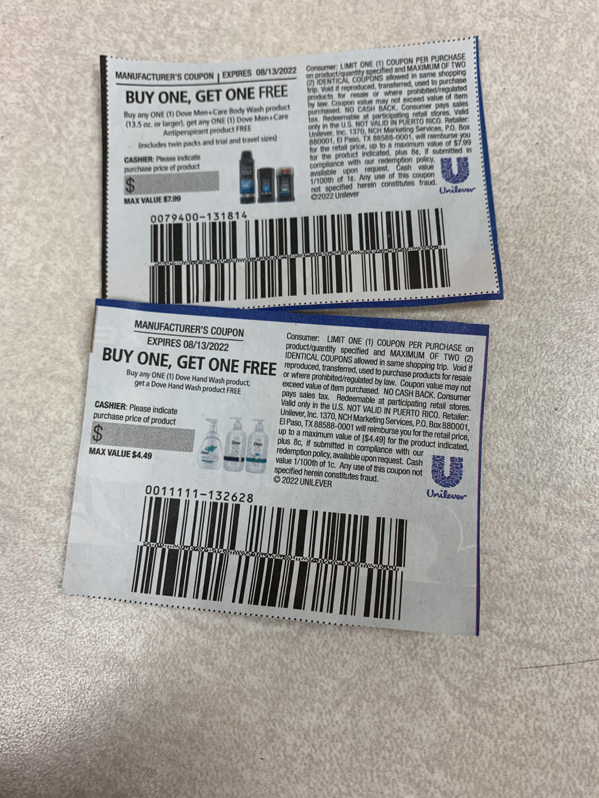 Is Anyone Else Having Issues With These Coupons? I Think They Aren in Free Dove Soap Coupons Printable