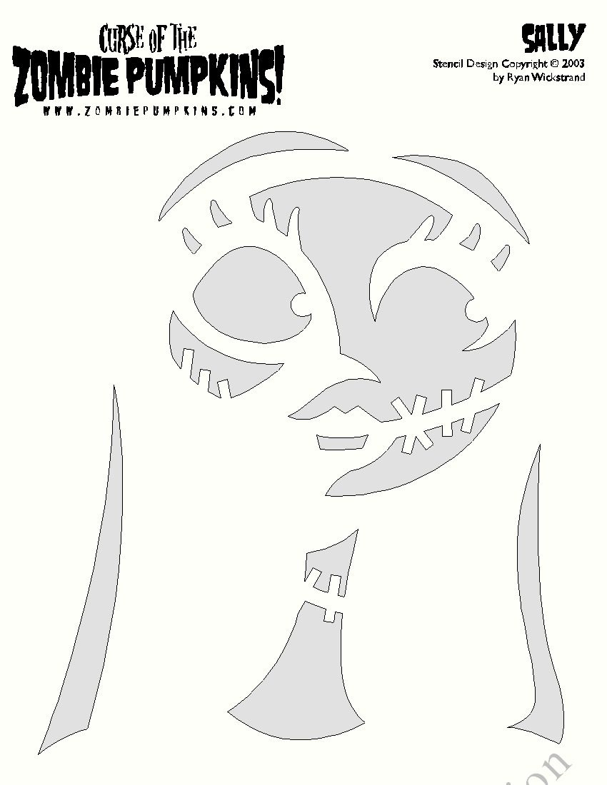Jack And Sally Pumpkin Carving Templates within Jack Skellington And Sally Pumpkin Stencils Free Printable