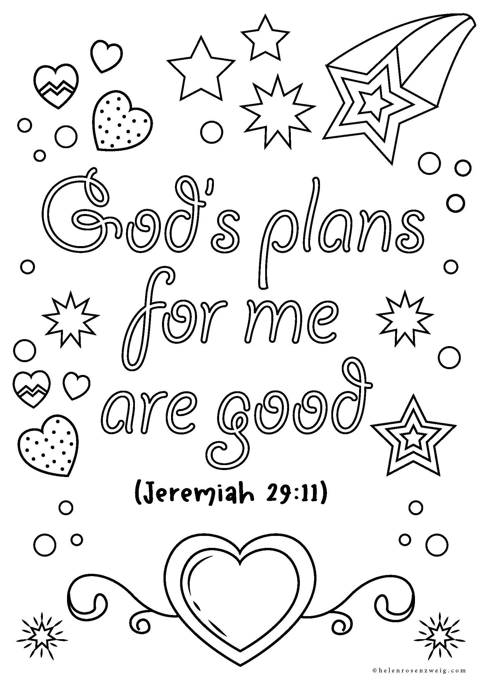 Jeremiah 29:11 God'S Plan For Me Are Good | Free Bible Verse for Jeremiah 29 11 Free Printable