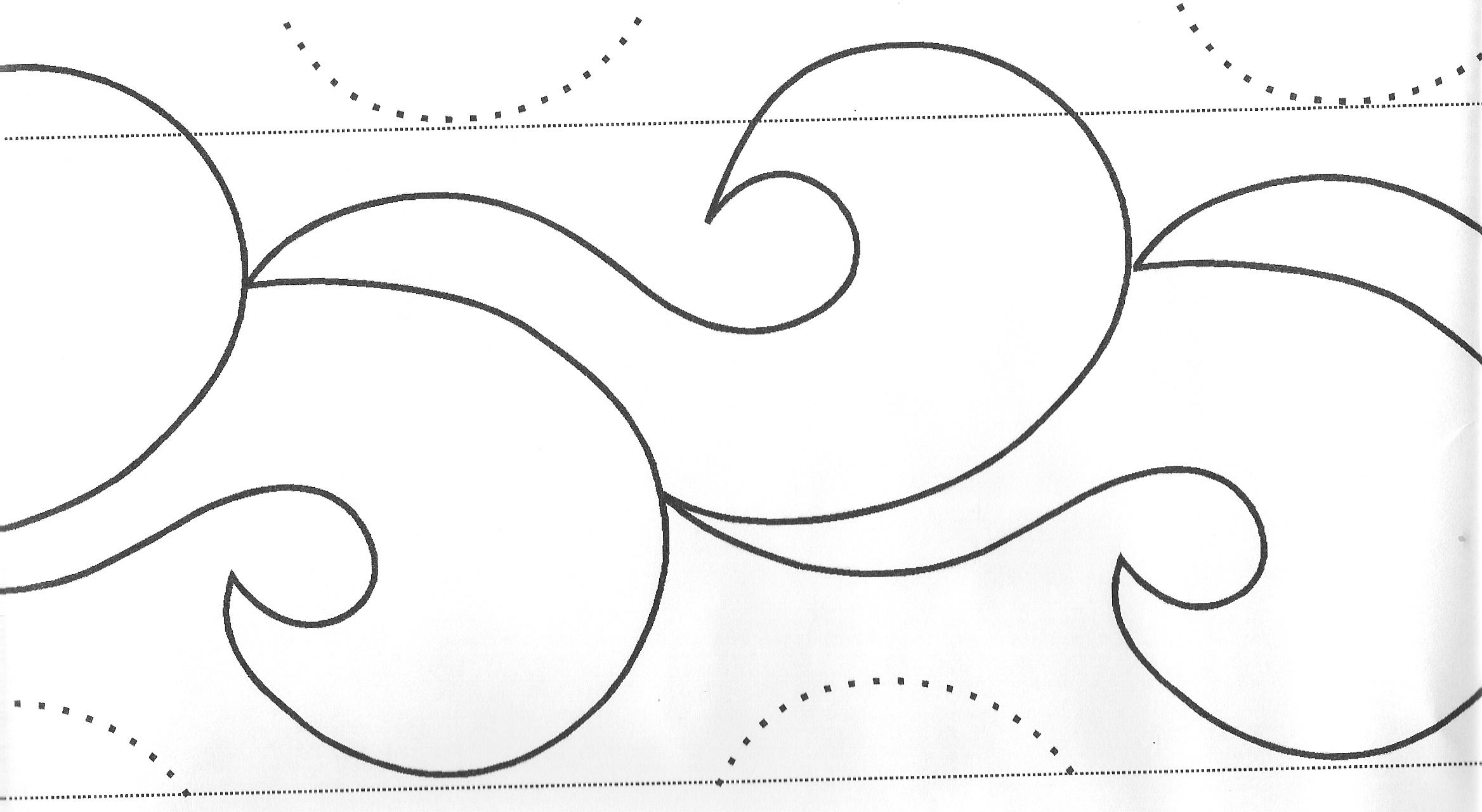 Karen&amp;#039;S Quilted Creations inside Free Printable Pantograph Quilting Patterns