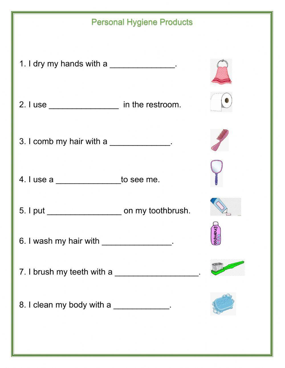 Keeping My Body Clean Booklet | Personal Hygiene Activities intended for Free Printable Personal Hygiene Worksheets